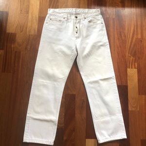Vintage Levi’s 501 white jean